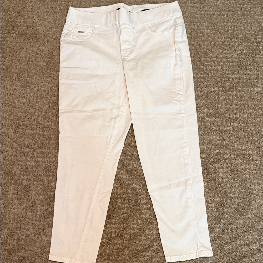 Nine West White Skinny Pants - Picture 2 of 4